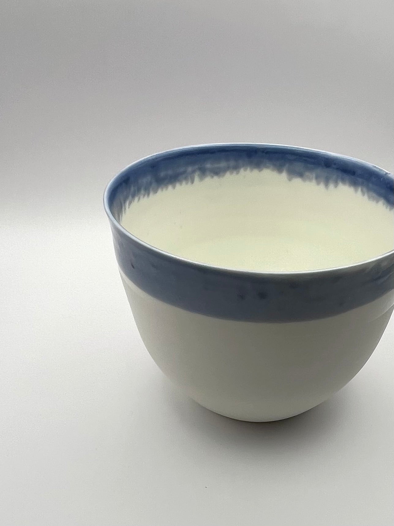 Small porcelain salad bowl