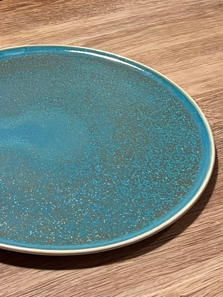 Plat turquoise