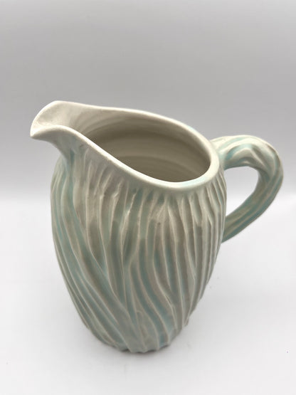 Ribbed pitcher