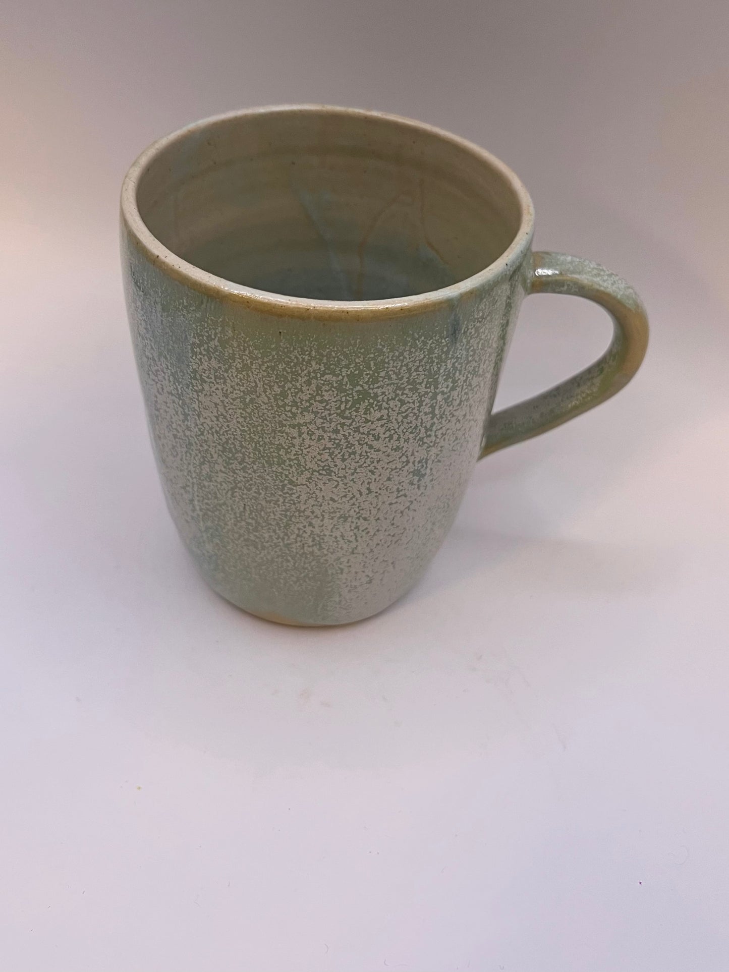 Mug vert moucheté