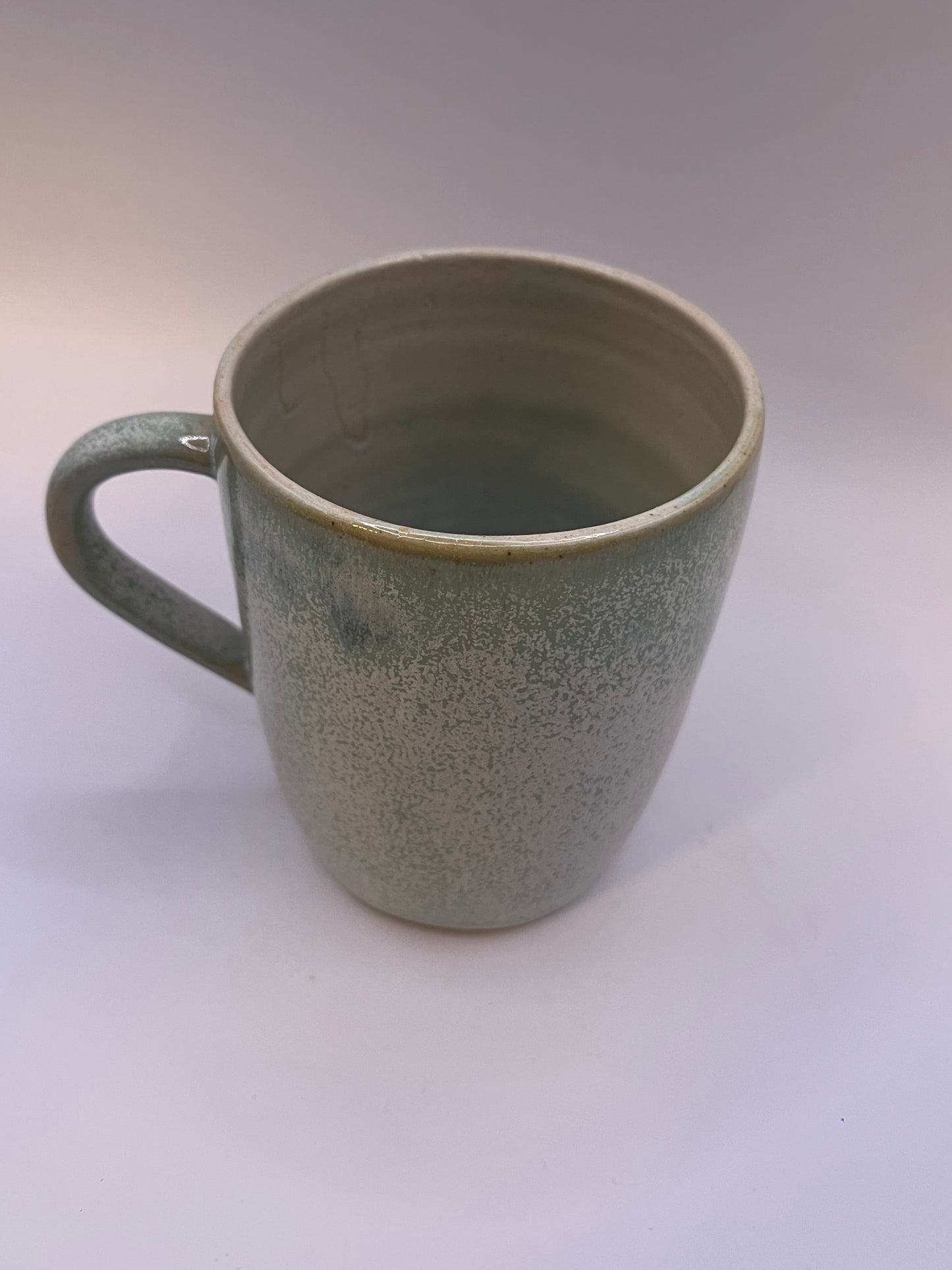 Mug vert moucheté