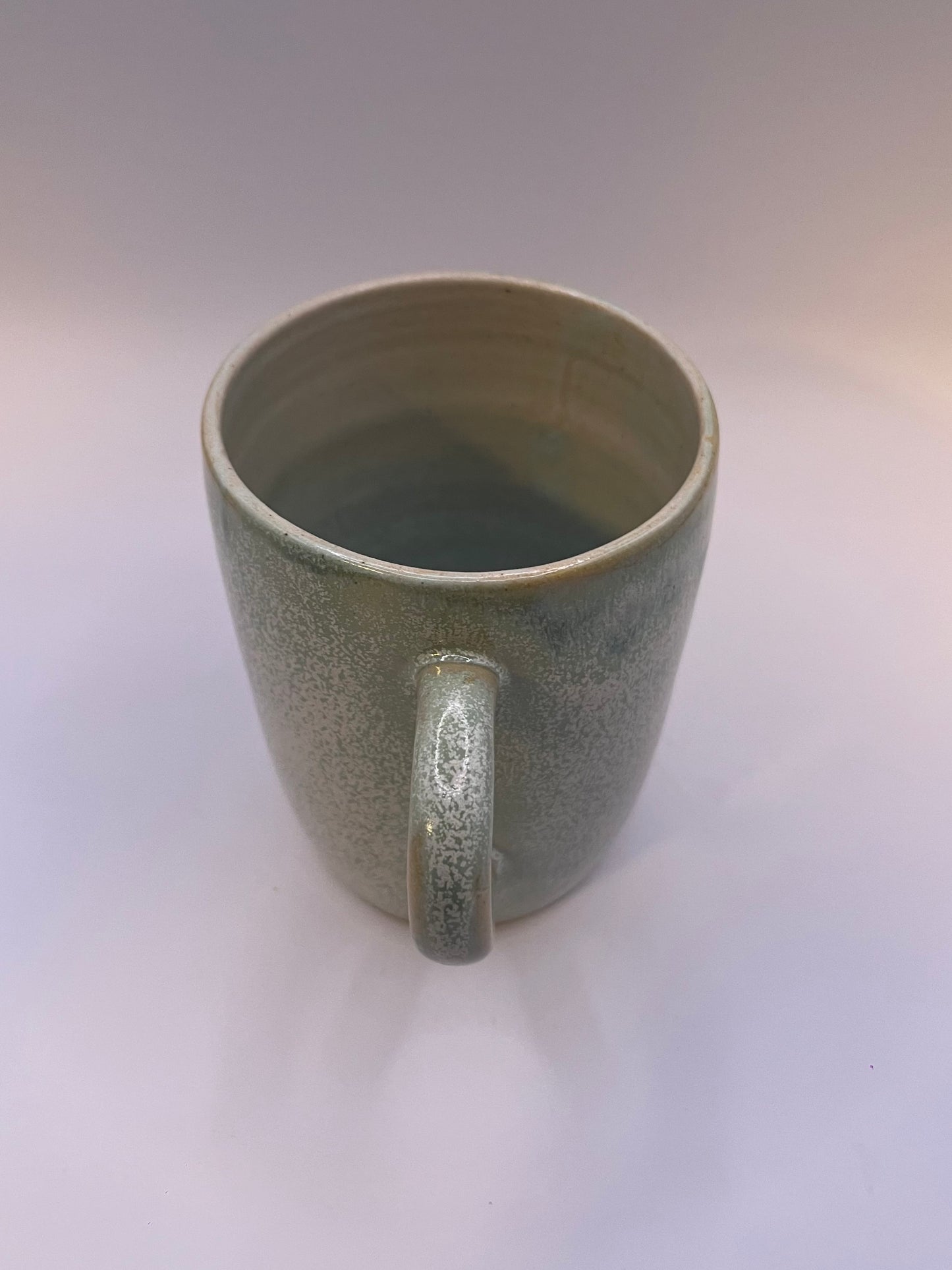 Mug vert moucheté